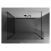 MEXEN/S - Kioto Sprchová zástena WALK-IN 90 x 85 x 30 cm, transparent, čierna 800-090-085-221-70