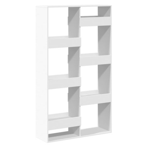 vidaXL Knižnica biela 100x33x175 cm kompozitné drevo