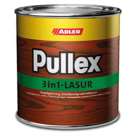 ADLER PULLEX 3in1-LASUR - Olejová lazúra s impregnáciou a ochranou voči škodcom na drevenice 750