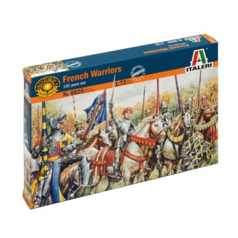 Model Kit figurky 6026 - FRENCH WARRIORS (100 YEARS WAR) (1:72)