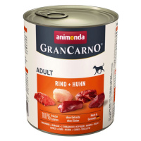 Animonda Gran Carno Adult hovädzie & kuracie 6 x 800 g