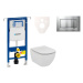 Cenovo zvýhodnený závesný WC set Geberit do ľahkých stien / predstenová montáž + WC Ideal Standa