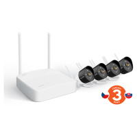 K4W-3TC - Wireless Video Security Kit 2K (3MP) NVR CCTV 4CH + 4x kamera