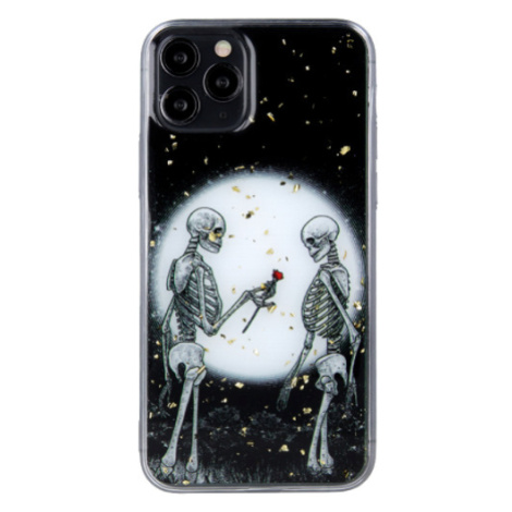 Silikónové puzdro na Apple iPhone 13 Pro Max Romantic Skeletons 2