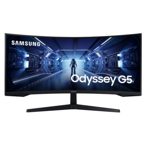 34" Samsung Odyssey G55T, QHD Prohnutý, 165Hz