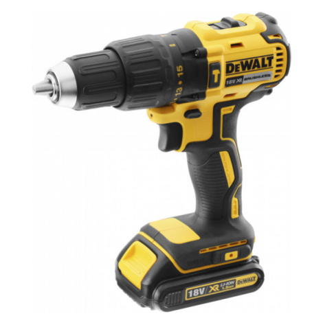 AKU vŕtačka s príklepom, 1,5-13 mm, 18 V, 1,5 Ah, XR Li-Ion, 65 Nm - DCD778S2T DEWALT