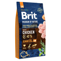 Krmivo Brit Premium by Nature senior S+M 8kg