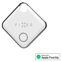 Smart tracker FIXED Tag s podporou Find My, biely