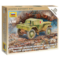 Wargames (WWII) military 6229 - British Armored Car Dingo (1:100)