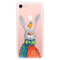 Odolné silikónové puzdro iSaprio - Rabbit And Bird - iPhone 7