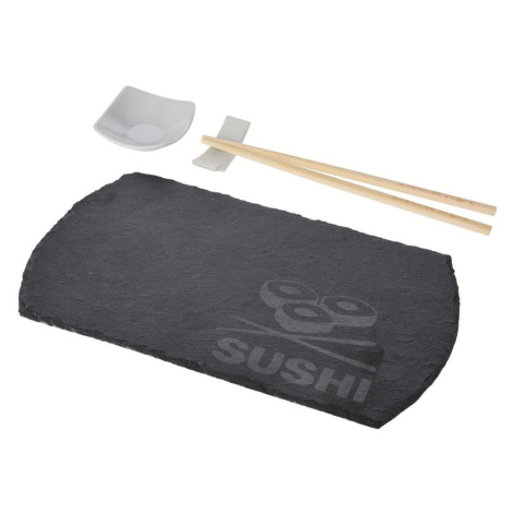 Servírovacia súprava na sushi sivá 4-dielna DekorStyle