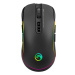 Marvo Myš G942, 10000DPI, optika, 10tl., drátová USB, černá, herní, RGB podsvícení