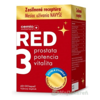 Cemio RED3 darček 2024 90 kapsúl