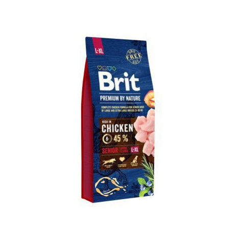 Brit Premium Dog by Nature Senior L+XL 15kg