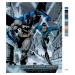 Maľovanie podľa čísel - BATMAN A NIGHTWING Rámovanie: vypnuté plátno na rám, Rozmer: 40x50 cm