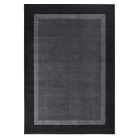 Kusový koberec Basic 105486 Black Rozmery kobercov: 160x230