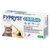 FYPRYST Combo 50 mg/60 mg Roztok na kvapkanie na kožu pre mačky a fretky 0.5 ml