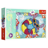 Trefl Puzzle Lilo&Stitch: Na prázdninách 30 dielikov