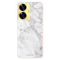 Odolné silikónové puzdro iSaprio - SilverMarble 14 - Realme C55