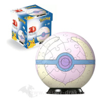 Ravensburger Pokémon 3D Puzzle-Ball - Heal Ball - 55 dielikov