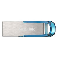 SanDisk Ultra Flair USB 3.0 flash disk 64GB modrý