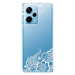 Odolné silikónové puzdro iSaprio - White Lace 02 - Xiaomi Redmi Note 12 Pro+ 5G