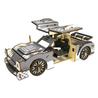 Woodcraft Drevené 3D puzzle Športové auto
