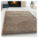 Kusový koberec Brilliant Shaggy 4200 Taupe - 140x200 cm Ayyildiz koberce