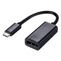 Adaptér C-TECH Type-C na Displayport, M/F, 15cm