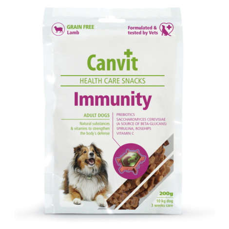 CANVIT Immunity Snacks 200 g, poškodený obal