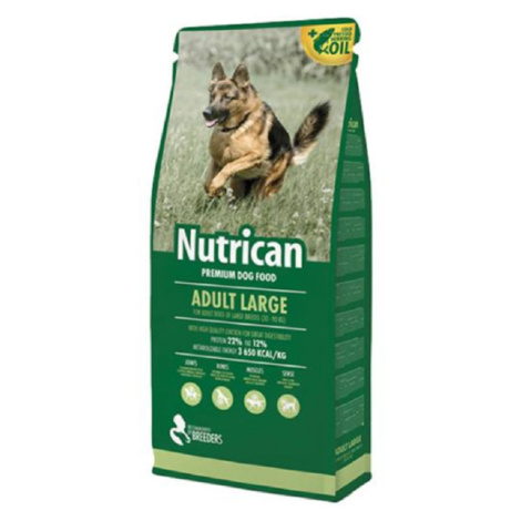 NutriCan Adult Large granule pre dospelé psy 15kg