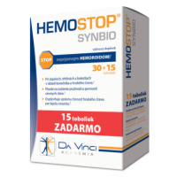 DA VINCI Hemostop synbio 30 + 15 kapsúl ZADARMO