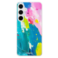 Odolné silikónové puzdro iSaprio - Abstract Paint 04 - Samsung Galaxy S24+