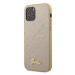 Kryt Guess GUHCP12SPUILGLG iPhone 12 mini 5,4" gold hardcase Iridescent Love Script Gold Logo (G