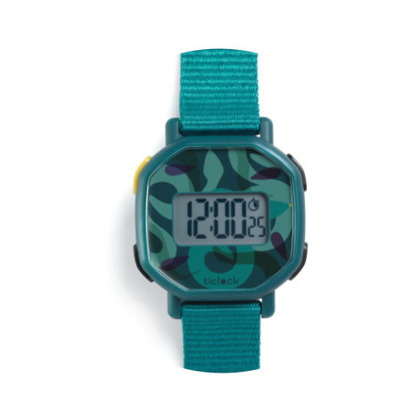 Detské digitálne hodinky - Zelené hady DJECO