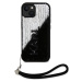 Karl Lagerfeld Sequins Reversible Kryt pre iPhone 15, Čierny