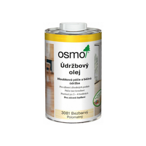 OSMO Údržbový olej 1 l 3079 - bezfarebný mat