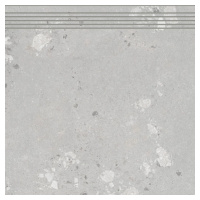 Schodovka Rako Castone cement 60x60 cm mat DCP62856.1