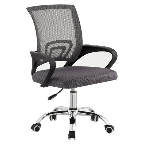 Kancelárska stolička, sivá/čierna, DEX 4 NEW Tempo Kondela