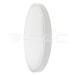 36W LED kupolové svetlo s okrúhlym bielym rámom 6400K IP44 2550lm VT-8630 (V-TAC)