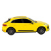 mamido Elektrické autíčko RC Porsche Macan Turbo 1:24 Rastar v jasne žltej farbe