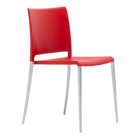 Červené jedálenské stoličky