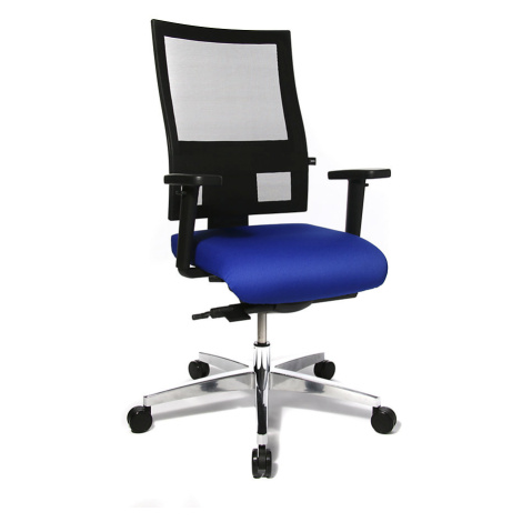 Modré kancelárske stoličky