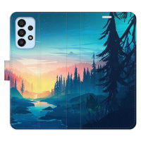 Flipové puzdro iSaprio - Magical Landscape - Samsung Galaxy A33 5G