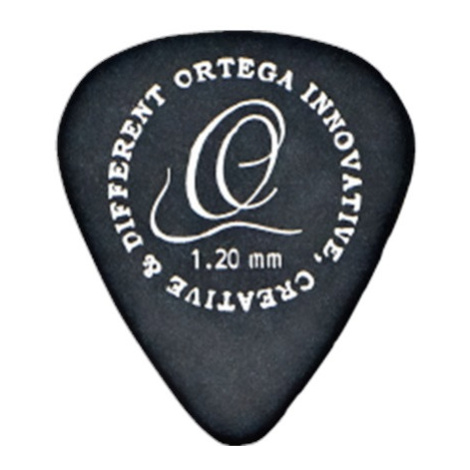 Ortega OGPST12-120 S-Tech Delrin Picks 1.20 mm Black