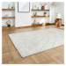 Svetlosivý koberec 200x290 cm Ideal Shaggy – Think Rugs