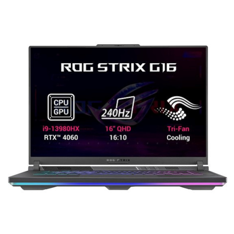 ASUS ROG Strix G614JIR-N4002W, i9-14900HX , 16.0˝ 2560x1600 WQXGA, RTX 4070/8GB, 32GB, SSD 1TB, 