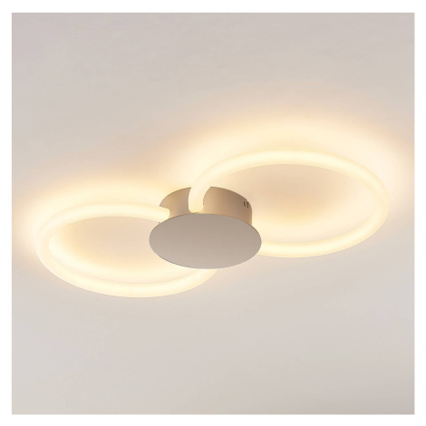 Lucande Clasa stropné LED, 2 svetelné zdroje
