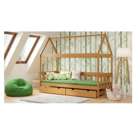 Detská domčeková posteľ - 180x80 cm