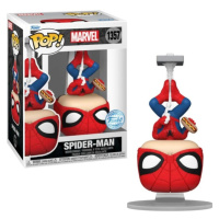 Funko POP! #1357 Marvel: Spiderman w/Hot Dog (upside down)